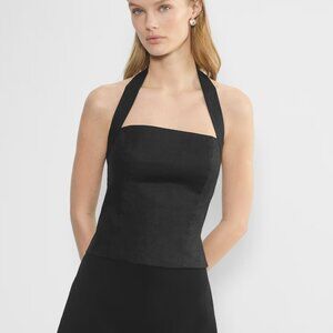 Wilfred Whisper Linen Halter Top